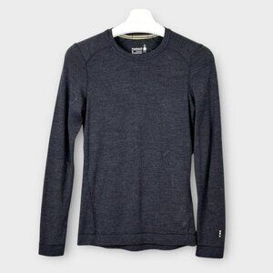Smartwool Classic Base Layer Top Charcoal Heather